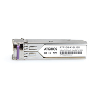 ATGBICS ISFP-GIG-BX-D Alcatel Compatible Transceiver SFP 1000Base-BX-D (Tx1490nm/Rx1310nm, 10km, SMF, DOM)