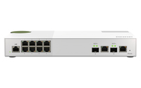 QNAP QSW-M2108-2C hálózati kapcsoló Vezérelt L2 2.5G Ethernet (100/1000/2500) Szürke, Fehér