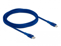 DeLOCK 85417 Lightning kábel 2 M Kék