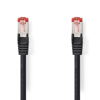 Nedis CCGL85221BK20 câble de réseau Noir 2 m Cat6 S/FTP (S-STP)