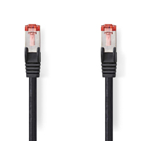 Nedis CCGL85221BK20 cable de red Negro 2 m Cat6 S/FTP (S-STP)