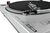 Omnitronic BD-1350 Piatto per DJ con trasmissione a cinghia Argento