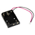 Kitronik 2273 accessoire pour carte de circuit imprimé (PCB) Support de batterie Noir 1 pièce(s)