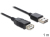 DeLOCK EASY-USB 2.0-A - USB 2.0-A, 1m USB-kabel USB A Zwart