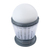 Dörr LED Solar Campinglampe Anti-Moskito Automatisch Insektenkiller Für die Nutzung im Außenbereich geeignet Grau, Weiß