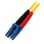 StarTech.com SMFIBLCLC1 kabel optyczny 1 m LC OS1 Żółty