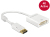 DeLOCK 62600 video cable adapter 0.2 m DisplayPort DVI-I White