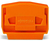 Wago 264-370 morsettiera Arancione