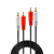 Lindy 35662 kabel audio 3 m 2 x RCA Czarny, Czerwony, Biały
