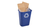 Rubbermaid FG295773BLUE waste container Rectangular Blue