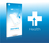 upscreen Bacteria Shield Clear Klare Bildschirmschutzfolie Samsung
