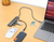 Manhattan USB-C dock/hub met kaartlezer, poorten (5): HDMI, USB-A (2×) en USB-C (2×), met Power Delivery (PD) 100 W - vereist een externe USB-C-lader (niet inbegrepen). USB-gevo...
