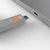 Lindy 40428 Schnittstellenblockierung Türblockierschlüssel USB Typ-C Grau, Orange