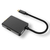 MCL USB3C-HVU adaptateur graphique USB 3840 x 2160 pixels Noir