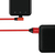 LogiLink CU0145 cable USB 0,3 m USB 2.0 USB A USB C Rojo