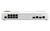 QNAP QSW-M2108-2C switch Gestionado L2 2.5G Ethernet (100/1000/2500) Gris, Blanco