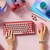 Logitech POP Keys Wireless Mechanical Keyboard With Emoji Keys Tastatur RF Wireless + Bluetooth QWERTZ Schweiz Burgund, Pink, Rose