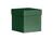 Geschenkschachtel Artoz Pure Soft Box L racing green quadratisch 12,5x12,5x12,5cm