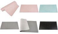helit Sous-main "the flat mat", 800 x 400 mm, gris (5170541)