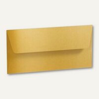 Rössler Briefumschläge DIN lang, 100g/m², gold