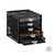 Relaxdays Schubladenbox, 5 Schubfächer, für Din A4 Dokumente, Ordnungssystem, Schreibtisch, Aktenablage, versch. Farben