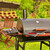 Relaxdays Grillzange 3er Set, Edelstahl, rutschfester Griff, 40 cm lange Kochzange für Grill & Küche, Küchenzange, bunt