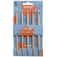 Crochet Hook Set: Double-Ended: Maple