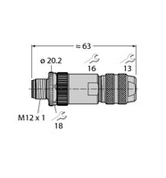 Rundsteckverbinder konfektionierbar CMBSD8141-0/PG9