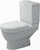 DURAVIT 0126012000 Stand-WC-Kombination STARCK 3 tief, 360 x 655 mm, Abgang senk