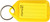 RIEFFEL SWITZERLAND Schlüsseletiketten 38x22mm KT 1000 SB/10 GELB gelb 10 Stück