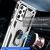 NALIA Ring Cover compatible with Samsung Galaxy A72 Case, Shockproof Kickstand Mobile Skin with 360° Finger Holder, Slim Protective Hardcase & Silicone Bumper, for Magnetic Car ...