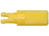 Steckachse, gelb für Trimmpotentiometer, 5272 GELB