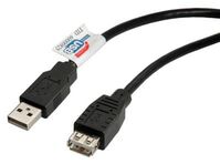 Usb 2.0 Cable, Type A-A, M/F 1.8 M