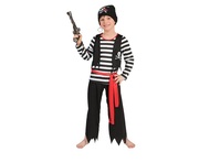 déguisement de pirate pat garçon 3pcs taille 128cm