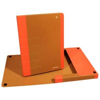 Heftbox, A4, Karton, neonorange DONAU 2074001FSC-12