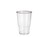 PAPSTAR Drinkbeker, PLA, Composteerbaar, 250 ml, Transparant (pak 70 stuks)