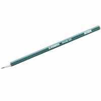 Bleistift Othello 2H grün mit Streifen