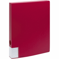 Dokumentenbox A4 PP 35mm vollfarbig rot