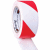 Bodenmarkierungsband Warnfarben 50mmx33m rot/weiß