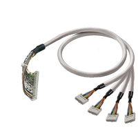 SPS-Verbindungskabel, digitale Signale, 10 Pole, Kabel LiYY, 4 m, 0.14 mm²