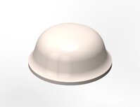 3M™ Bumpon™ SJ5003 Elastikpuffer, Weiß, 11,1 x 5,0 mm, Klebstoff Natur-Kautschuk R-30