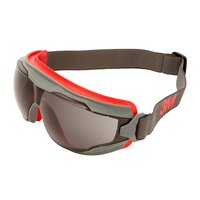 3M™ Goggle Gear™ 500 Vollsicht-Schutzbrille, Scotchgard™ Anti-Fog-/Antikratz-Beschichtung (K&N), graue Scheibe, GG502SGAF-EU