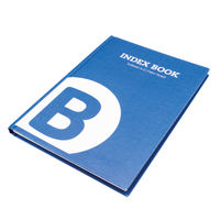 BANNER A5 RULED A-Z INDEX BOOK