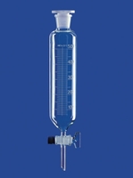 Scheidetrichter zylindrisch mit Glasküken Borosilikatglas 3.3 | Inhalt ml: 250