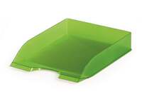 Durable Basic műanyag irattálca áttetsző zöld (1701673017)