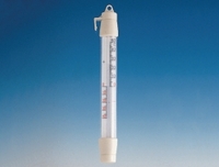 Kühlschrankthermometer m. 2 Aufhängevorrichtungen 185x20mm