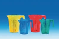 500ml Graduated jugs PP coloured