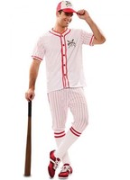 Disfraz de Jugador de Beisbol para hombre M/L