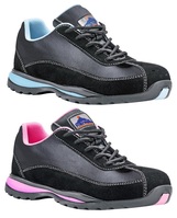 Cipő Steelite női S1P fekete/rózsaszín 43