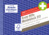 Erste Hilfe Meldeblock, 148 x 105 mm, A6 quer, 50 Blatt/Block